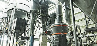 Линия помола известняка, 200 тыс. т в год
